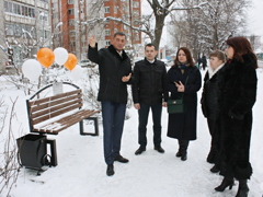 В Ленинском районе благоустраивают еще одну зону общего пользования