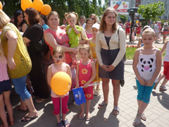 В Коминтерновском районе отметили День защиты детей