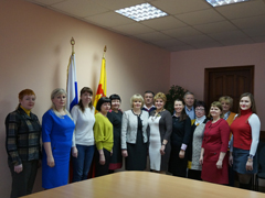 В Коминтерновском районе поздравили работников культуры с наступающим праздником