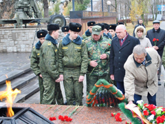 В Воронеже завершился марш-бросок Самара-Воронеж «Парад Великой Победы»