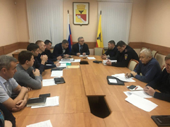 В Воронеже прошло заседание штаба народных дружин