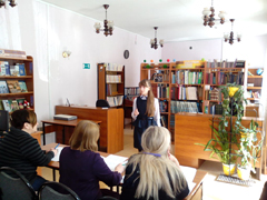 В Коминтерновском районе отобрали лучших чтецов