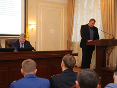 Александр Гусев провел планерное совещание