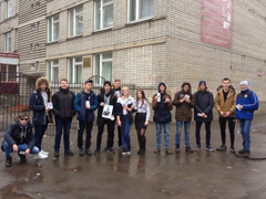 В Железнодорожном районе прошла акция «Памяти героев посвящается!» В Железнодорожном районе прошла акция «Памяти героев посвящается!»